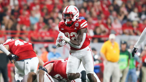 Gabe Ervin 4 2023 Nebraska football vs Northern Illinois